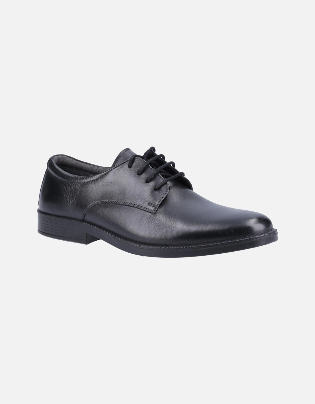 Hush Puppies Men's Black Neal Leather Lace-Up Shoes Uk Size 7 - Image 7