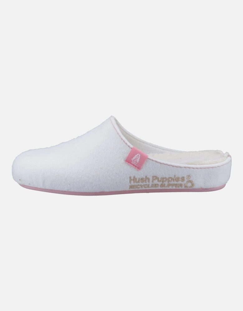 The Good 90% Recycled RPET Polyester Women's Beige Slippers