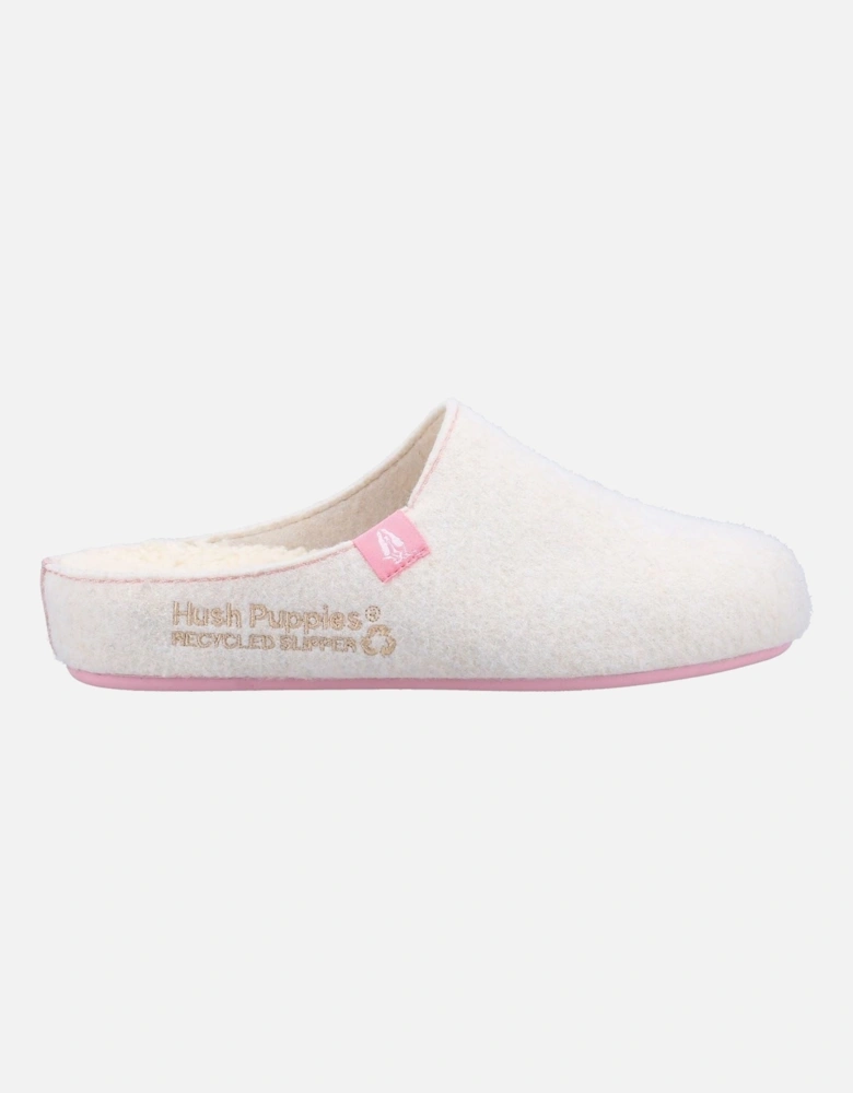 The Good 90% Recycled RPET Polyester Women's Beige Slippers