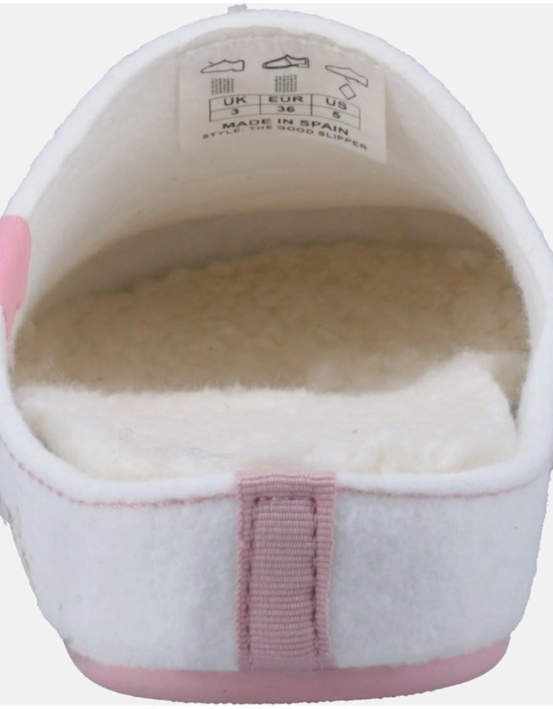 The Good 90% Recycled RPET Polyester Women's Beige Slippers