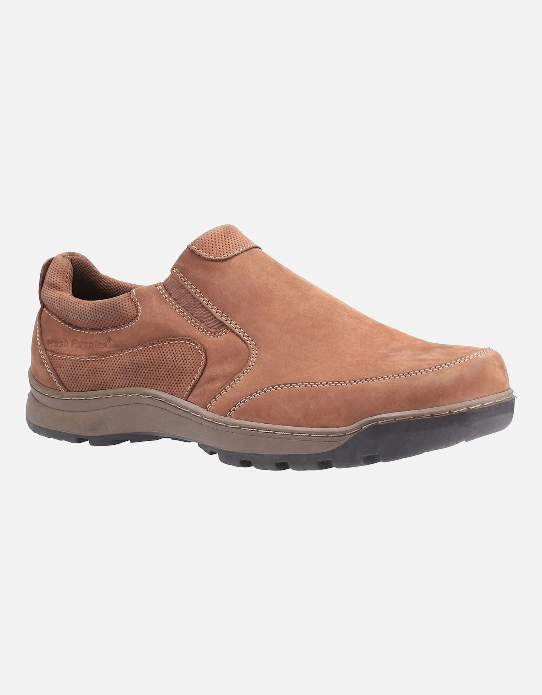 Hush Puppies Men's Hush Puppies Men's Jasper Trainer in Tan Nubuck - Brown