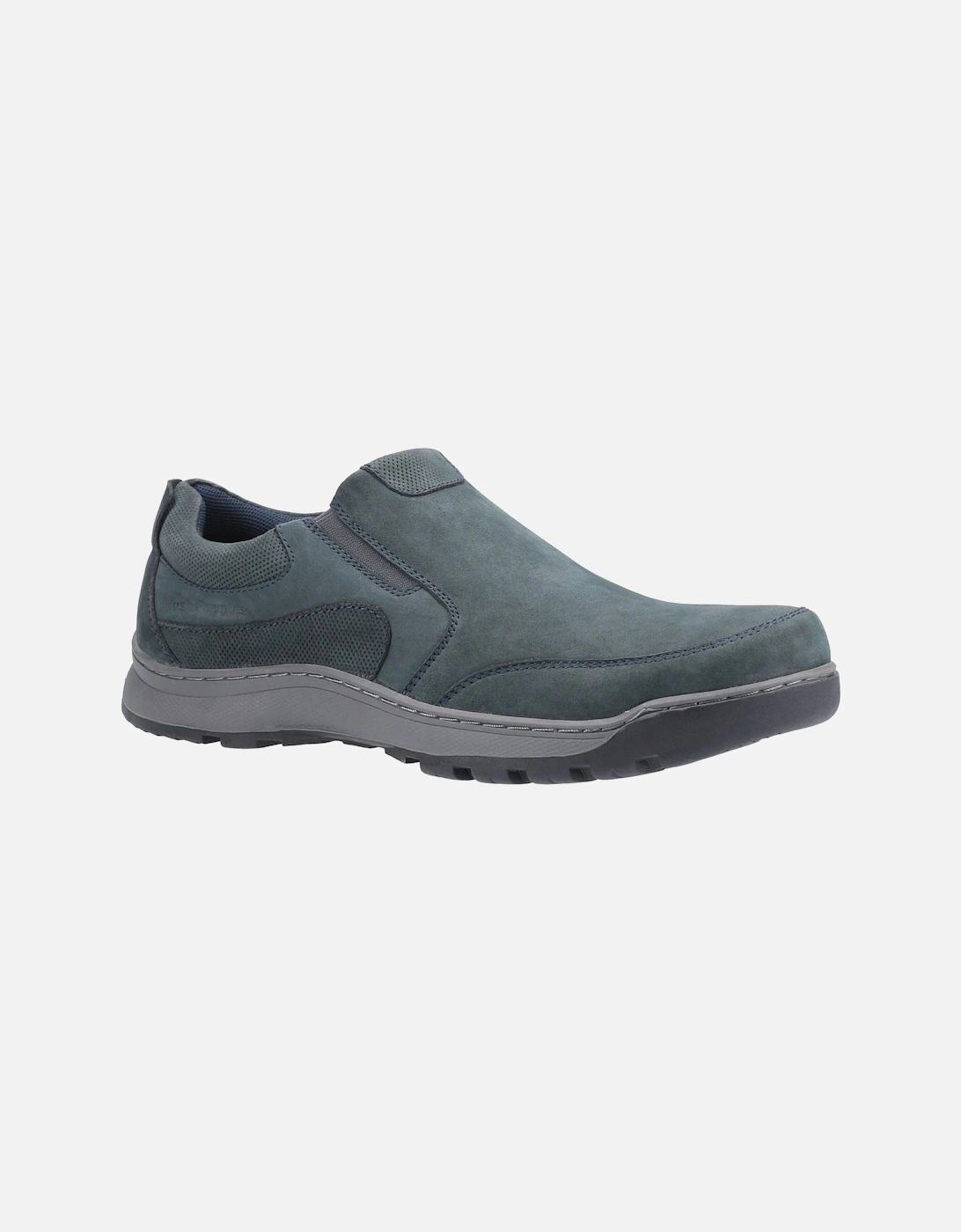 Hush Puppies Jasper Men's Slip On Trainers in Navy Leather, UK 13 - Image 7