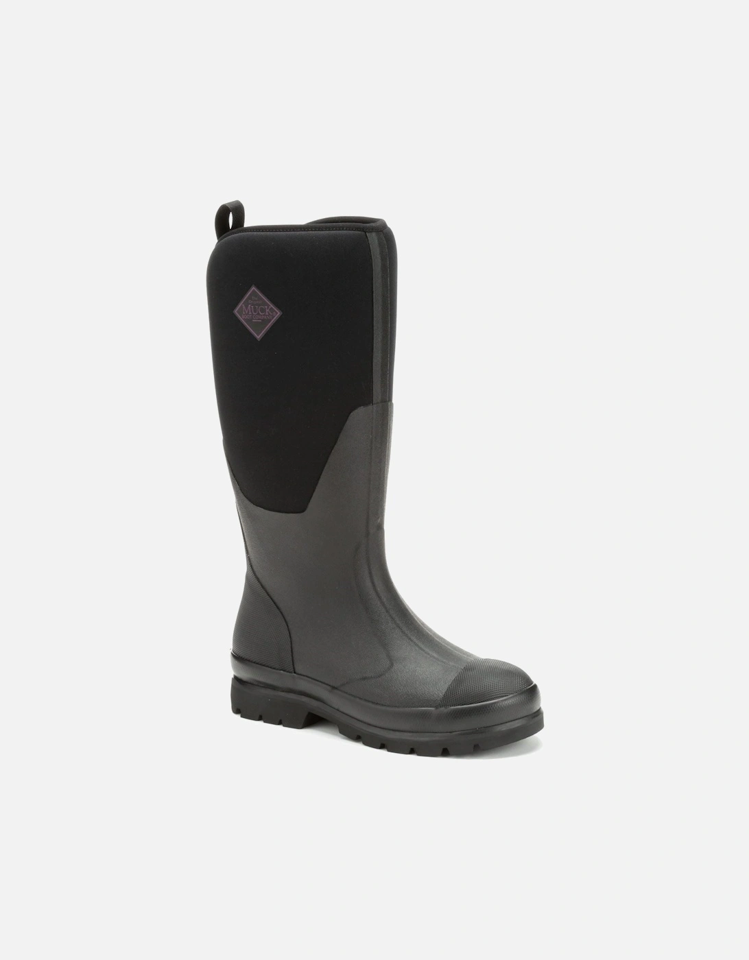 Women's Muck Boots Chore Classic Tall Rubber Black Wellington Boots - Size: 3