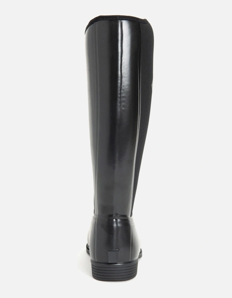 Muck Boots Derby Tall Rubber Black Wellington Boots