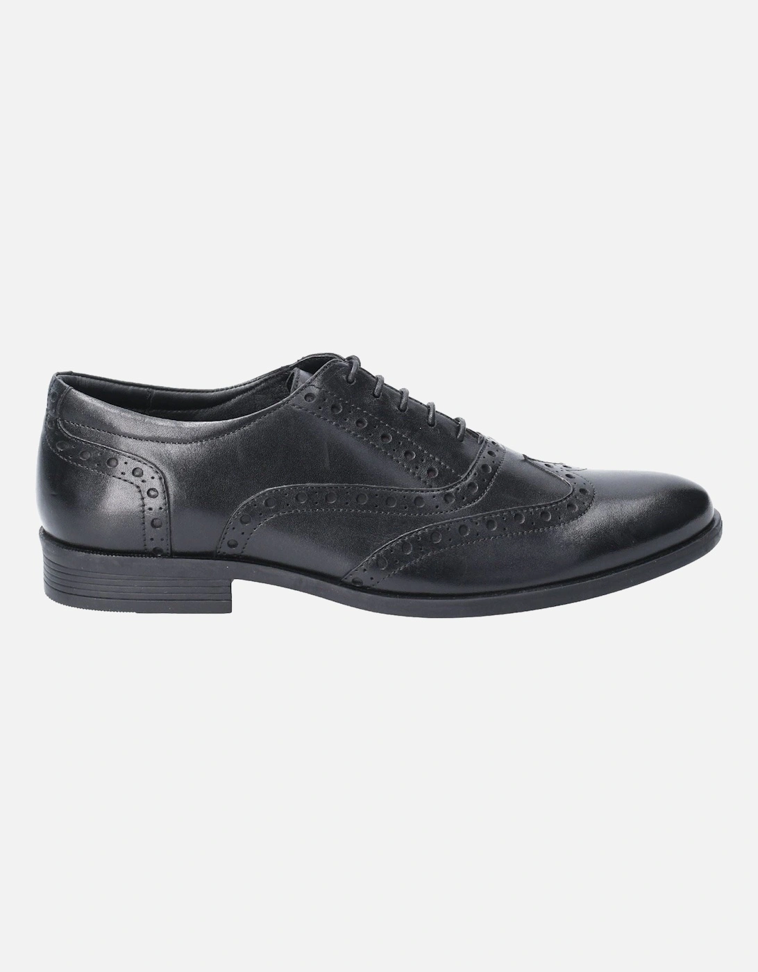 Oaken Leather Men's Black Brogues Shoes