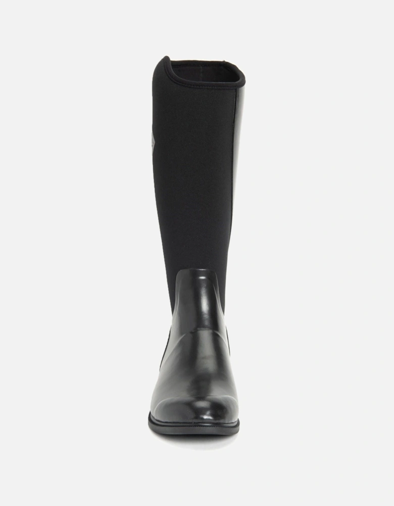 Muck Boots Derby Tall Rubber Black Wellington Boots