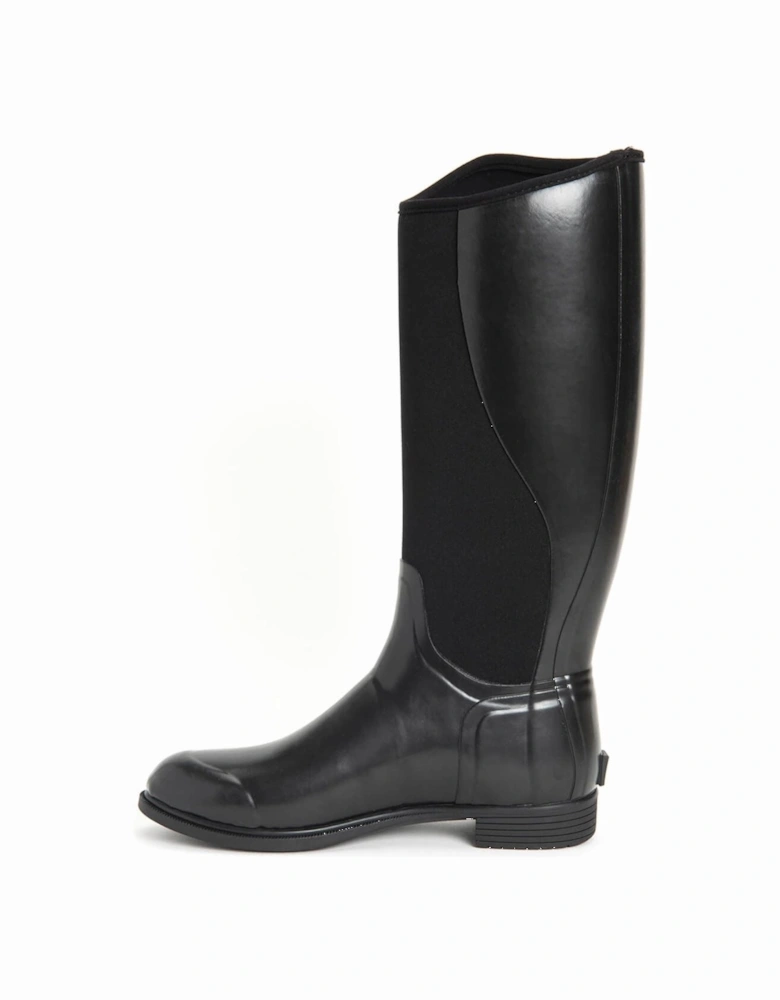 Muck Boots Derby Tall Rubber Black Wellington Boots