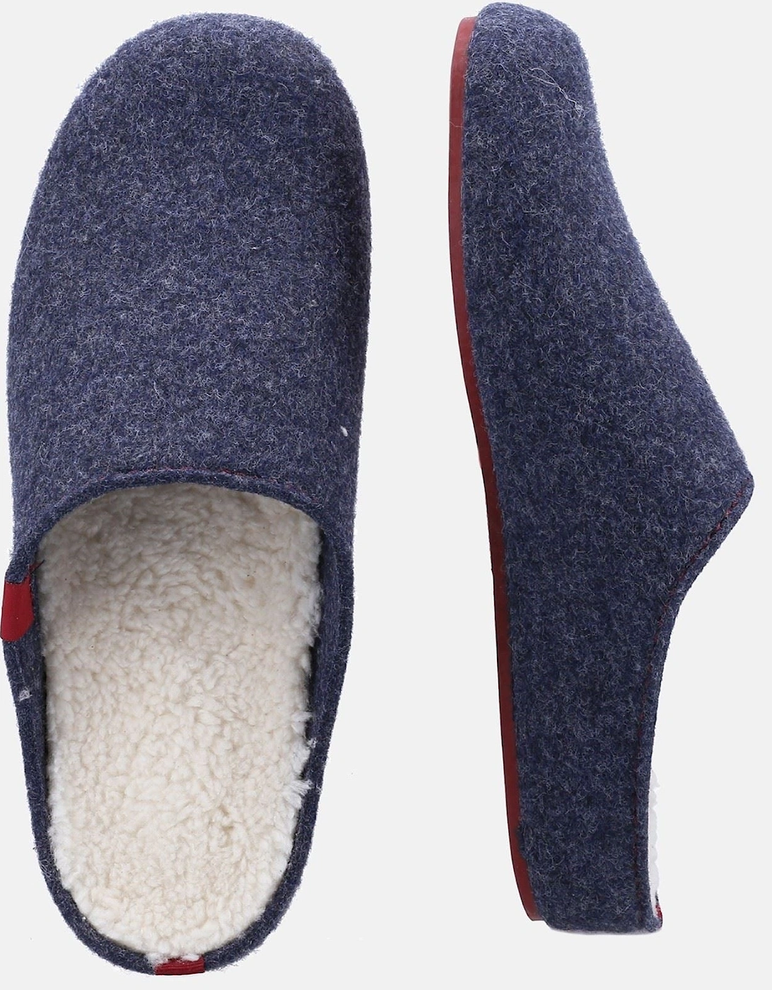 model The Good Slipper Male in Navy