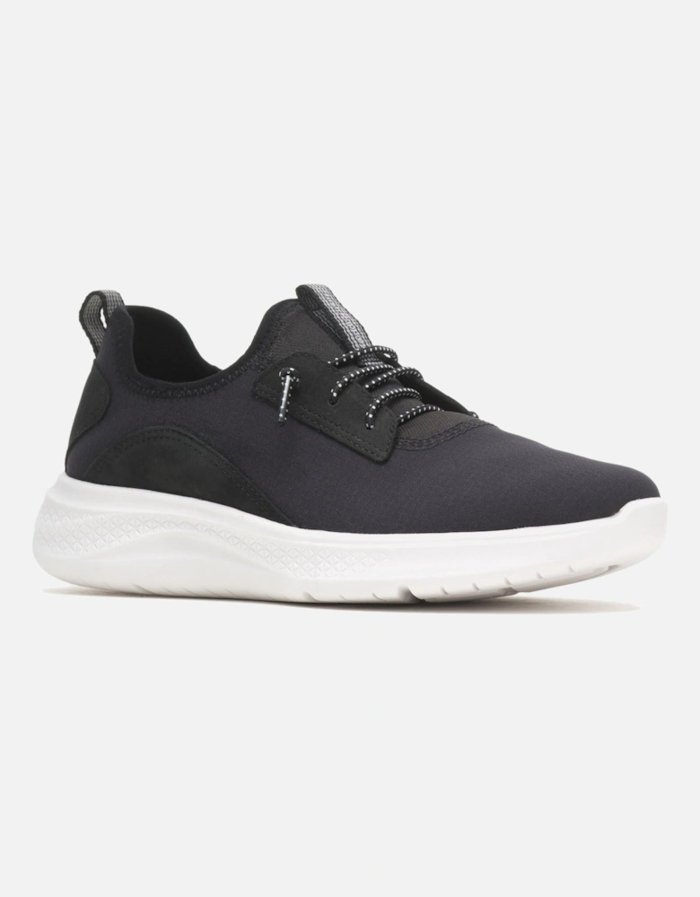 Elevate Leather Women's Black Trainers