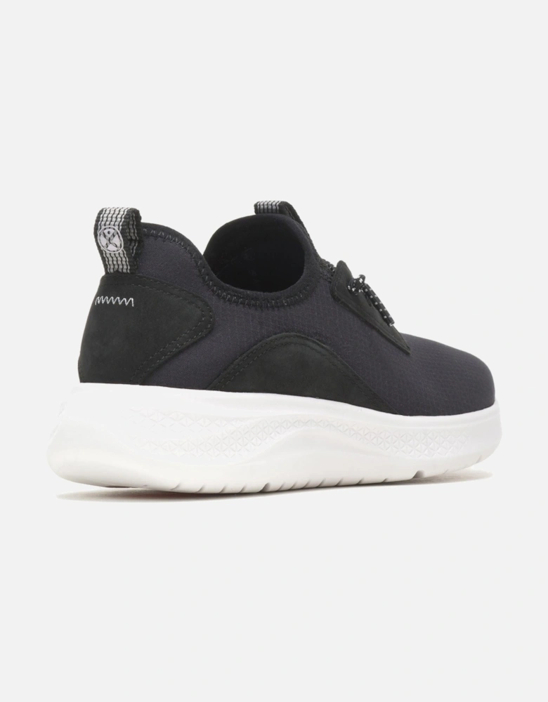 Elevate Leather Women's Black Trainers