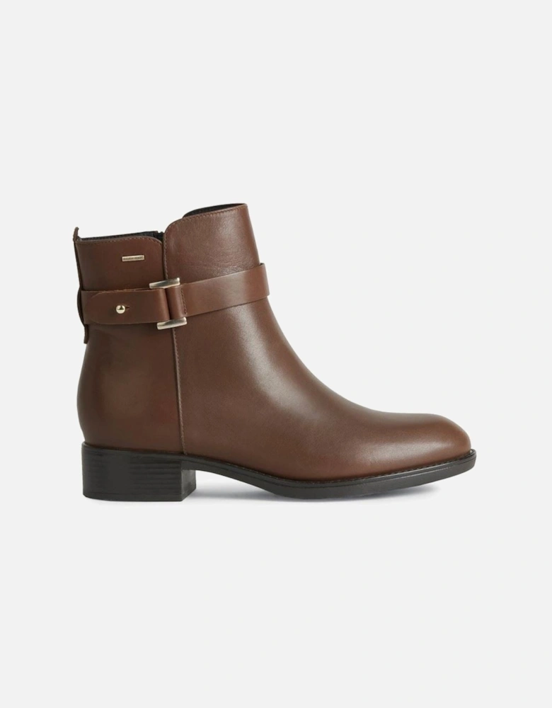 model Felicity Woman Ankle Boot Female in Brown