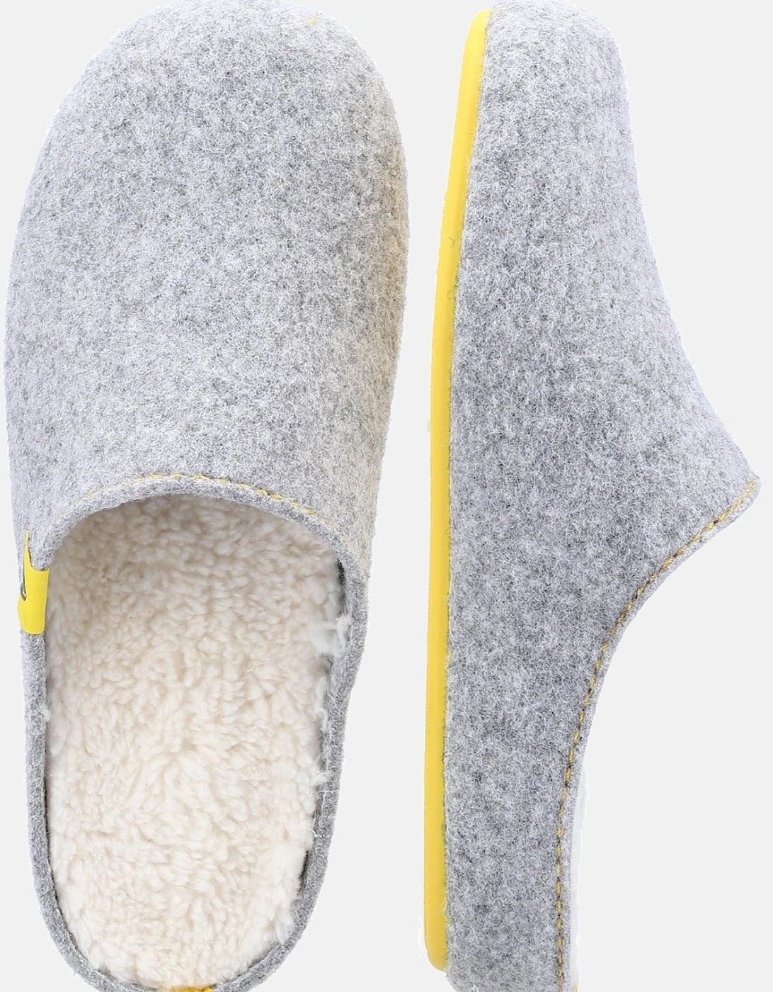 The Good 90% Recycled RPET Polyester Women's Grey Slippers