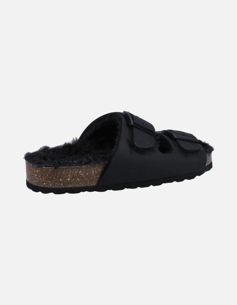 model Jessie Mule Slipper Female in Black