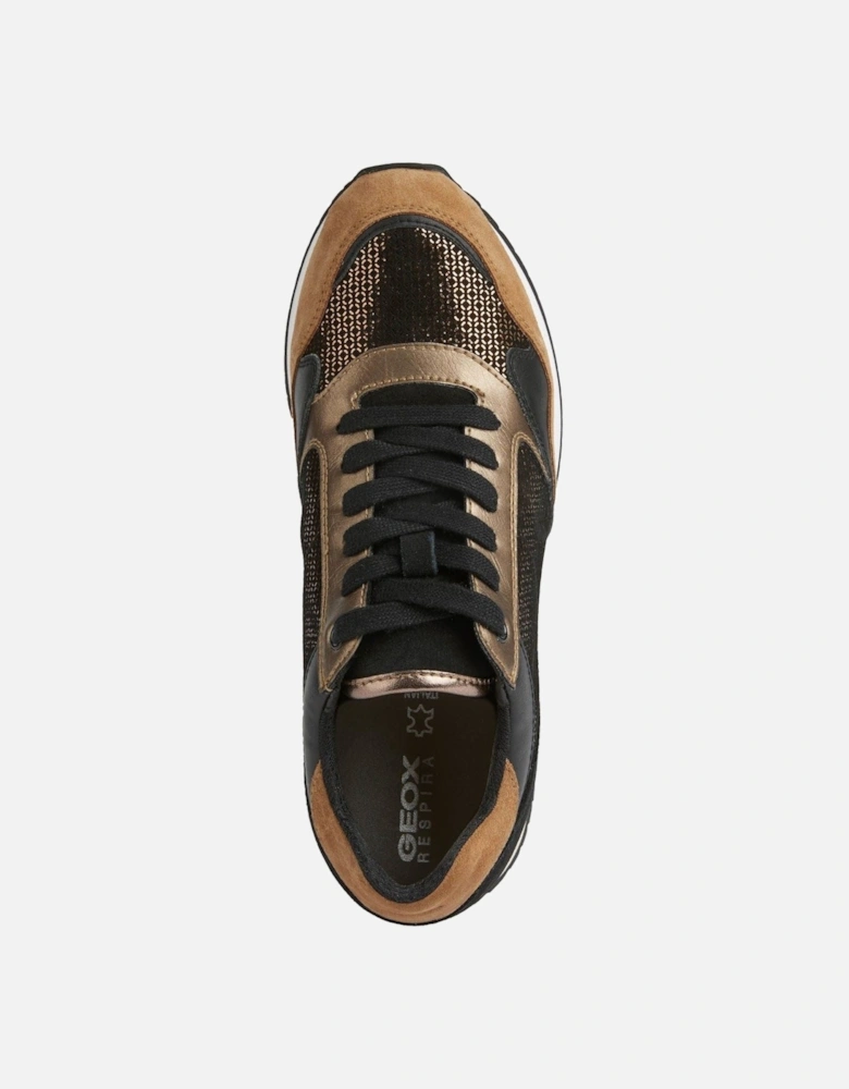 model Doralea Trainers Female in Bronze/Toffee