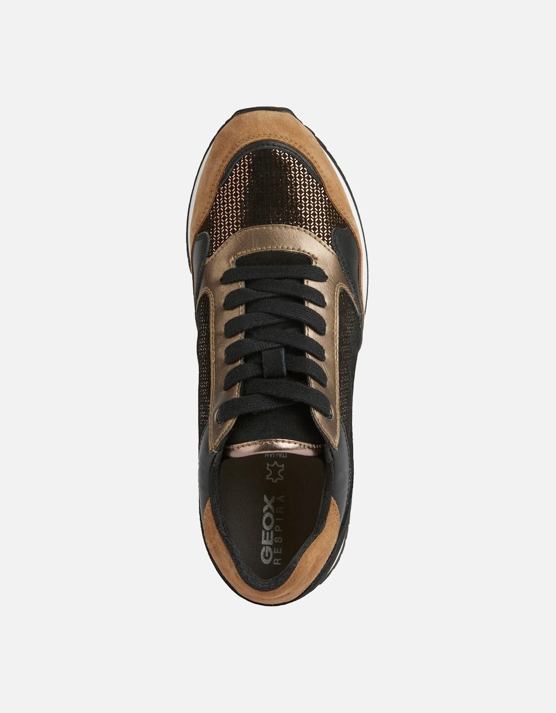 Doralea Leather Women's Bronze/Toffee Trainers