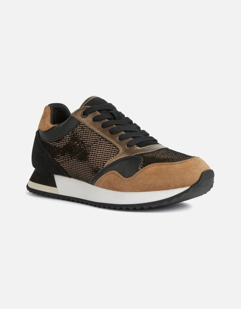 model Doralea Trainers Female in Bronze/Toffee