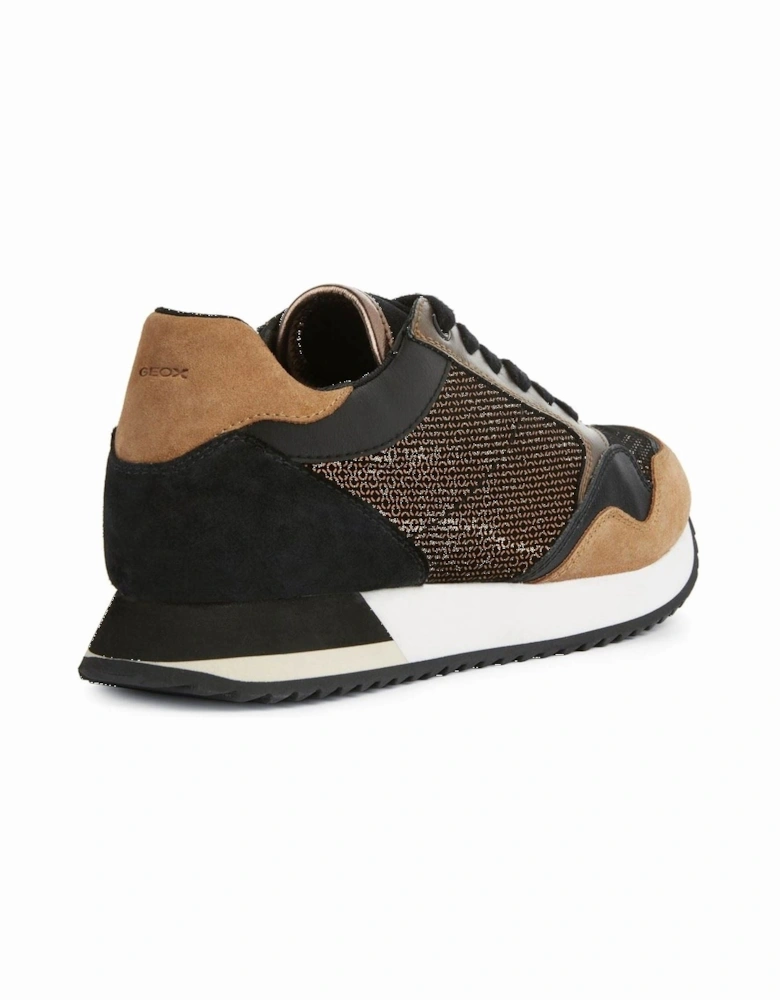 model Doralea Trainers Female in Bronze/Toffee