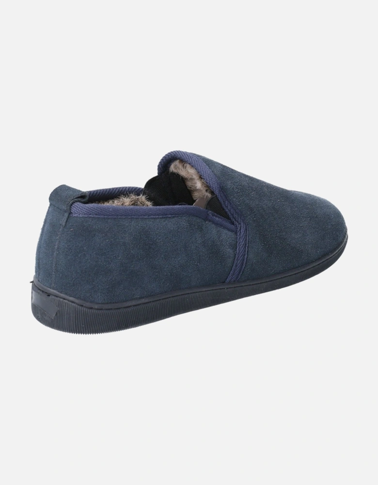 Arnold Suede Men's Navy Slippers