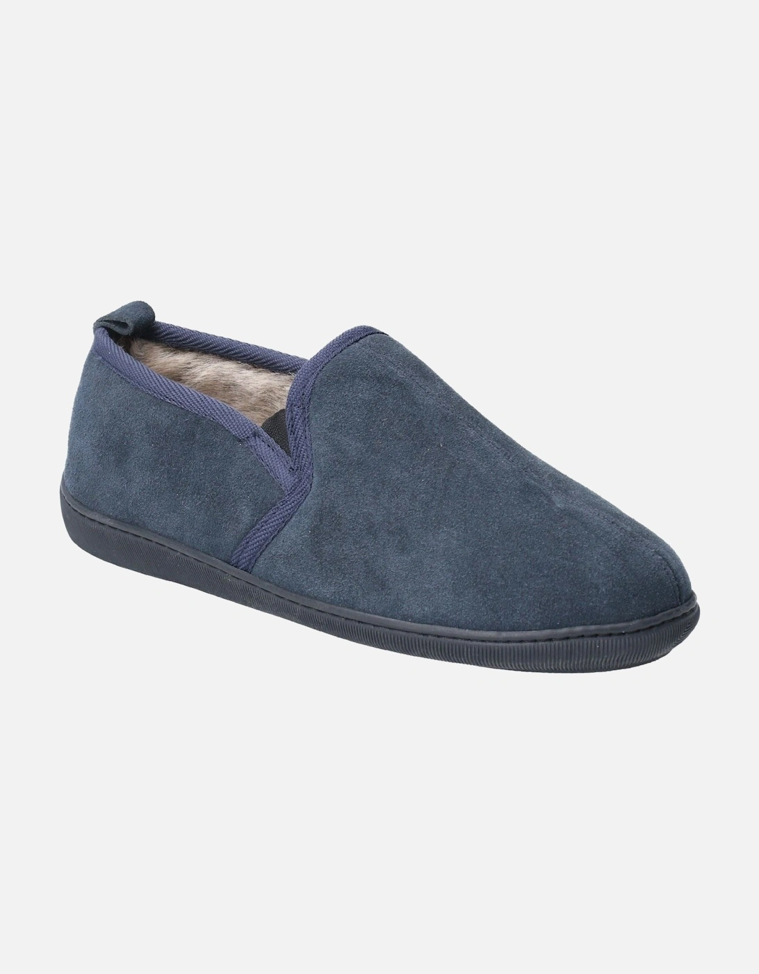 model Arnold Slipper Male in Navy, 6 of 5