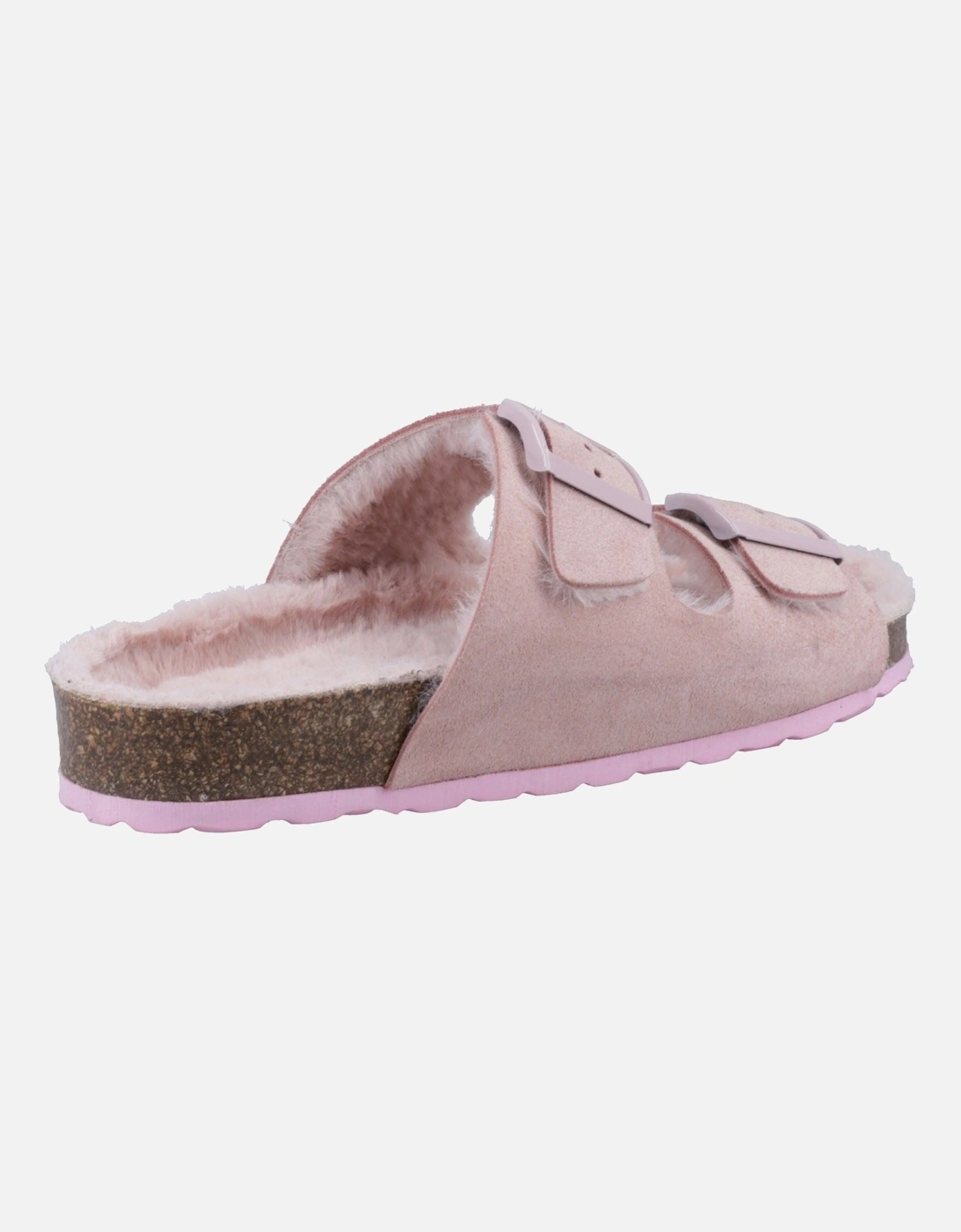 Hush Puppies Women's Pink Jessie Leather Blush Sandals Uk Size 7 - Image 2