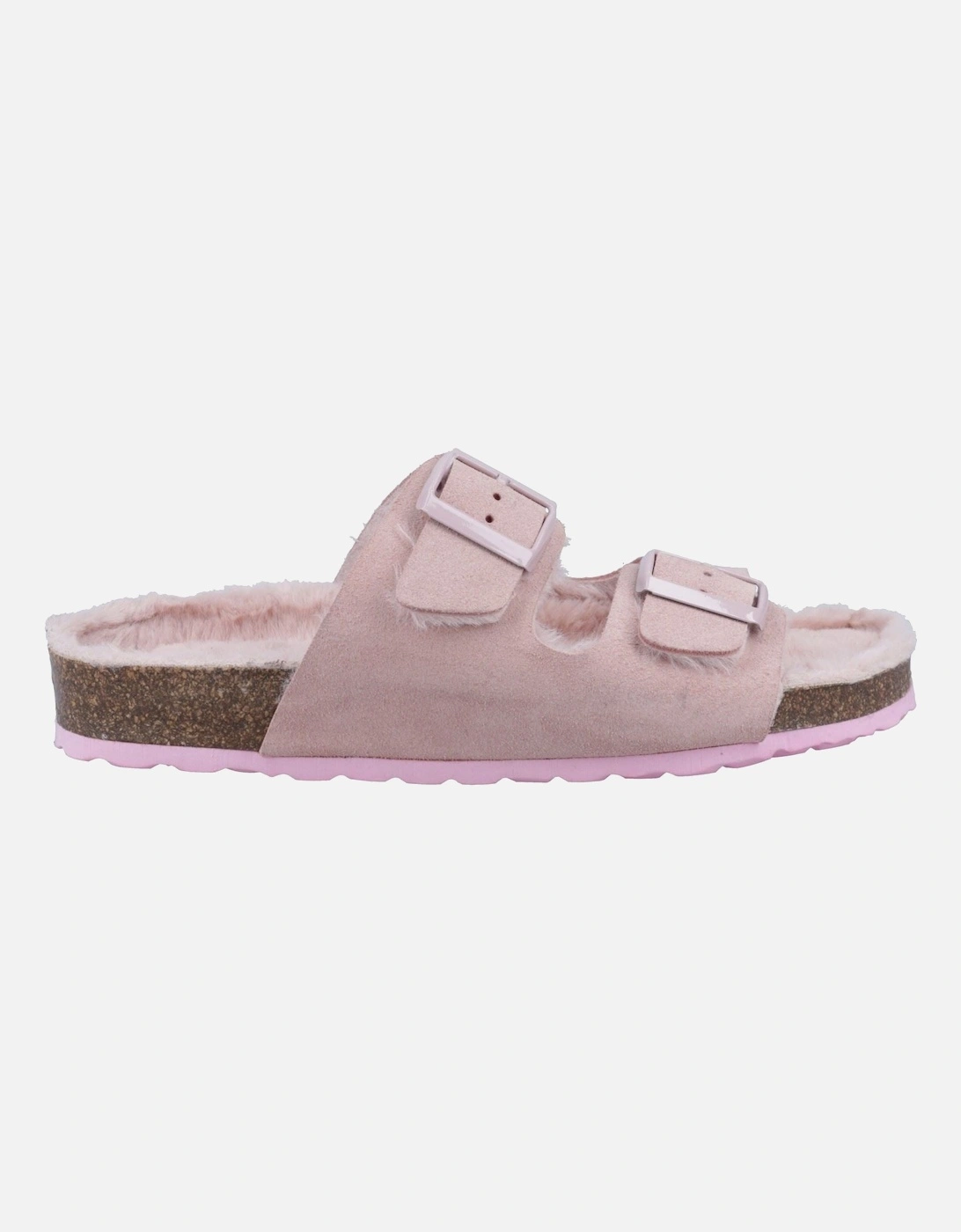 Jessie Leather Women's Blush Slippers