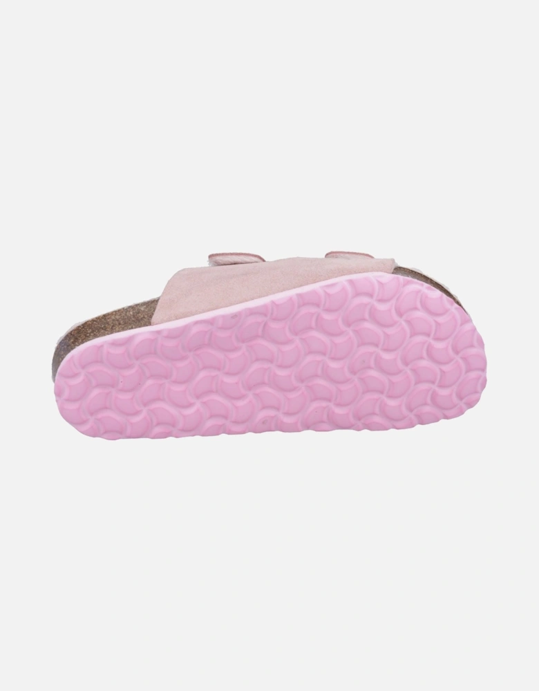 Jessie Leather Women's Blush Slippers