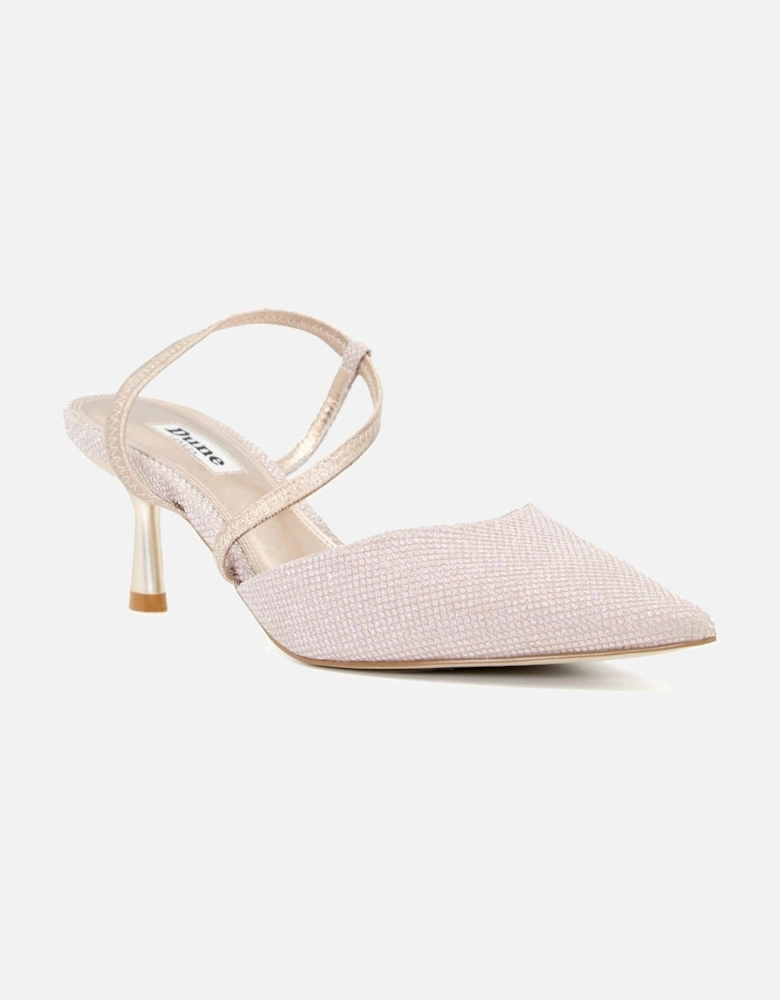 Dune model Citrus Court Shoes Female in Rose Gold