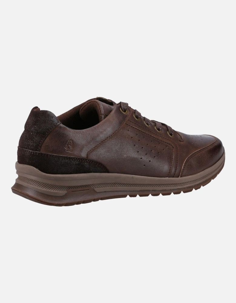 Joseph Leather Men's Brown Leather Lace-Up Shoes