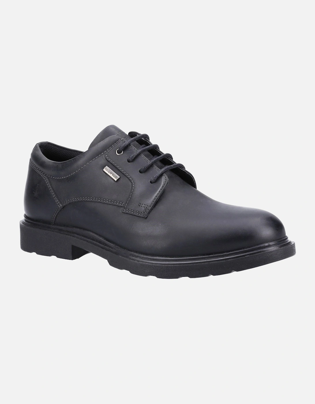 Pearce Leather Men's Black Lace-Up Shoes, 10 of 9