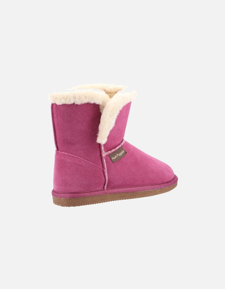 model Ashleigh Slipper Bootie Female in Rose