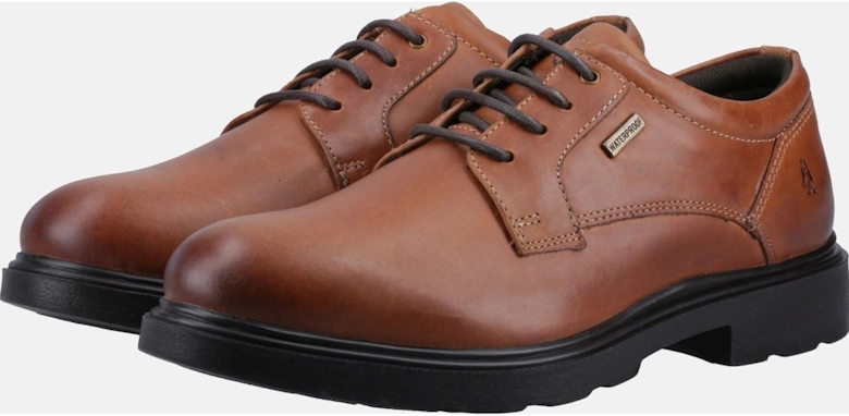 Pearce Leather Men's Tan Lace-Up Shoes