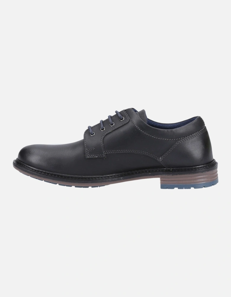 Julian Leather Men's Black Lace-Up Shoes