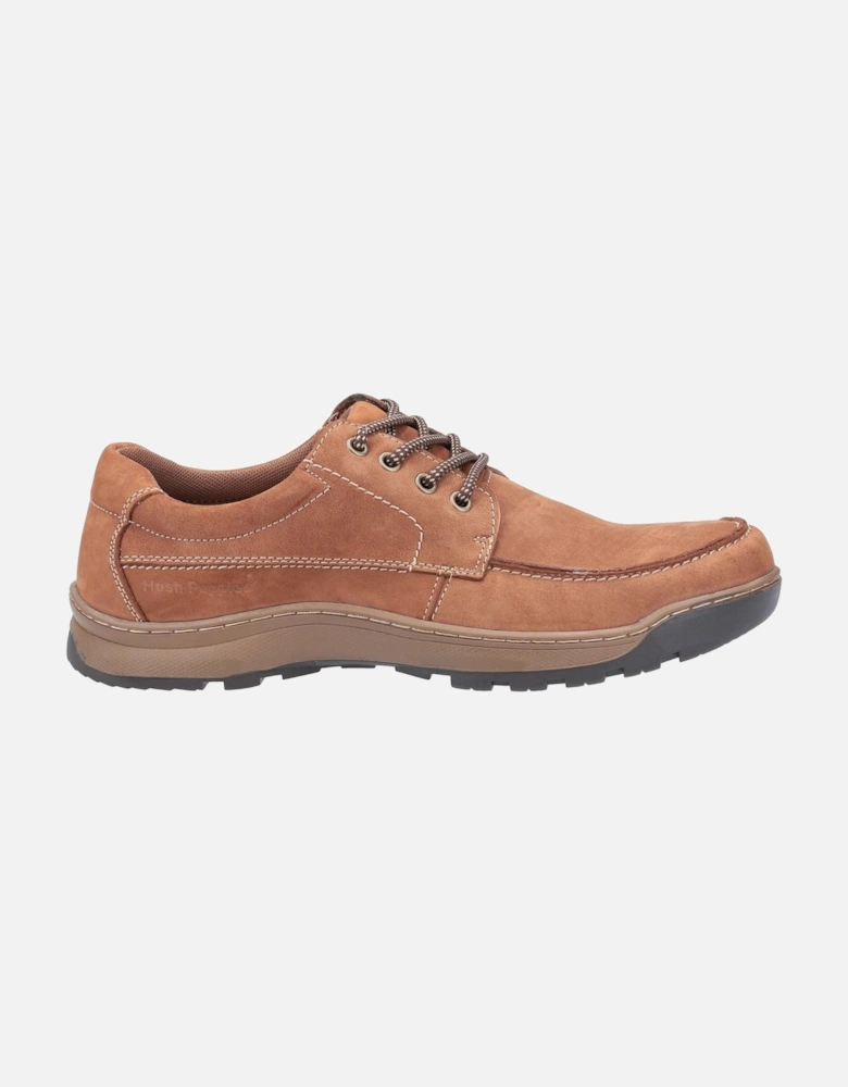 model Tucker Lace Shoe Male in Tan Nubuck