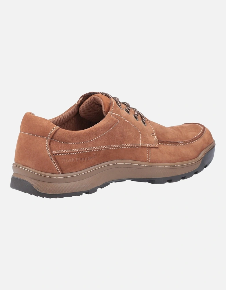 model Tucker Lace Shoe Male in Tan Nubuck