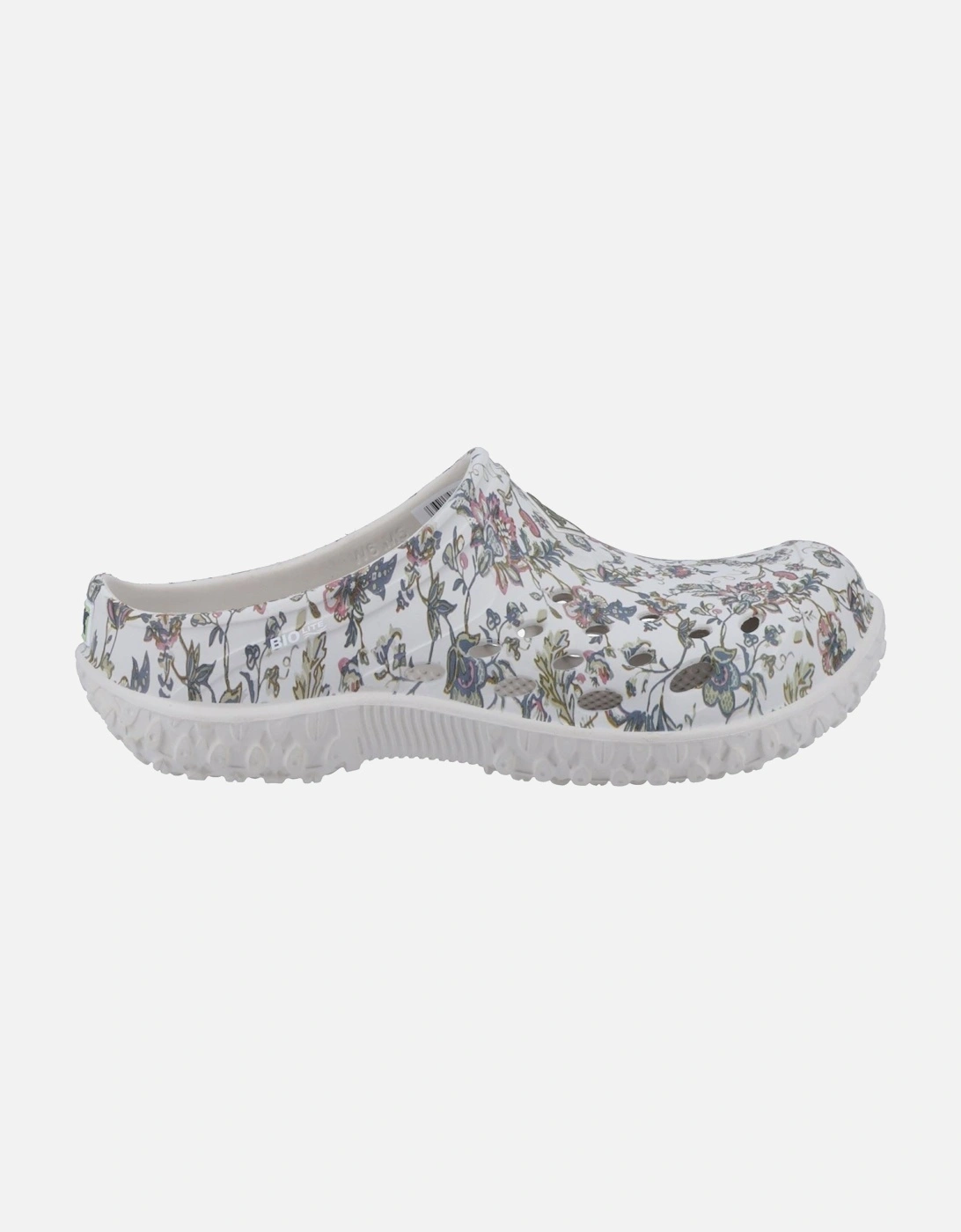 Muck Boots Muckster Lite Synthetic Light Grey/Floral Print Clogs