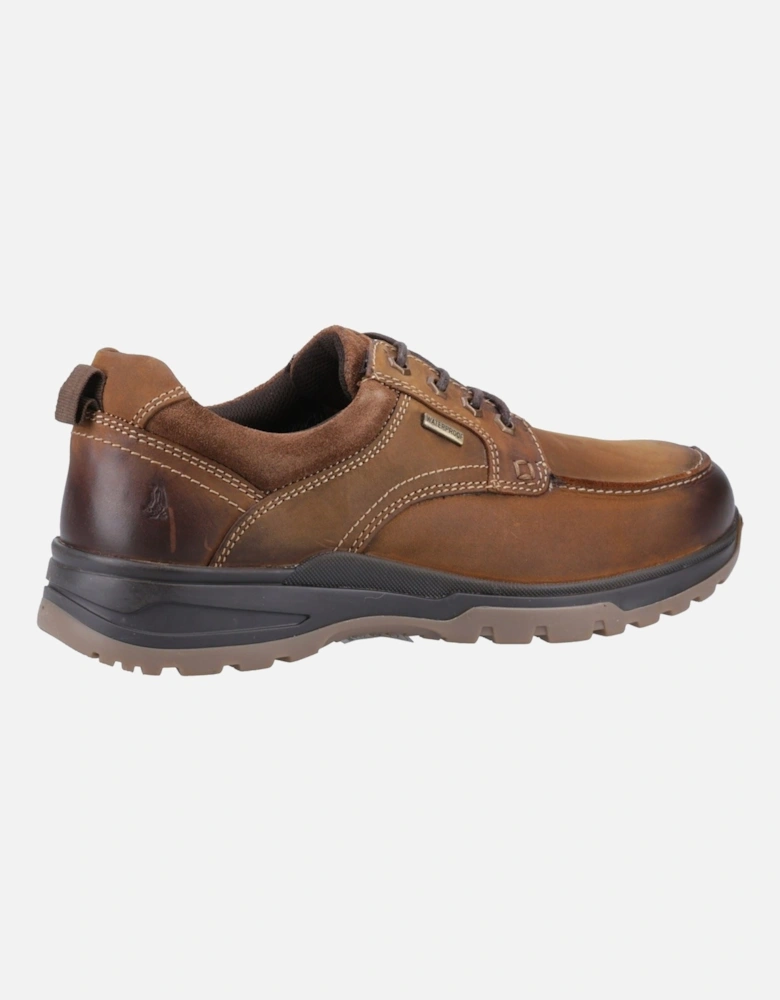 Percy Leather Men's Tan Lace-Up Shoes