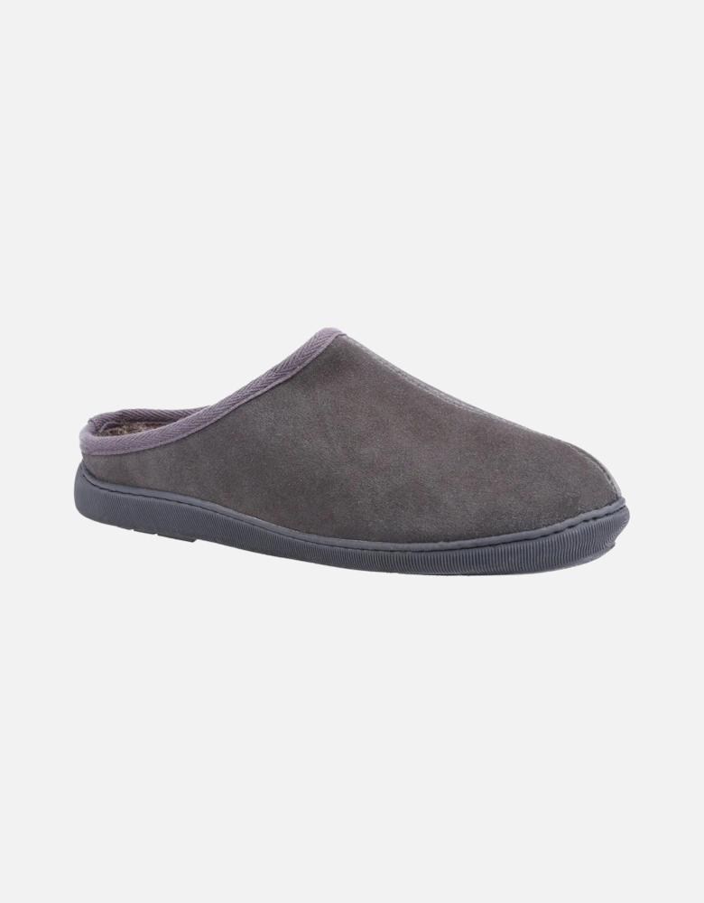 Ashton Suede Men's Grey Slippers