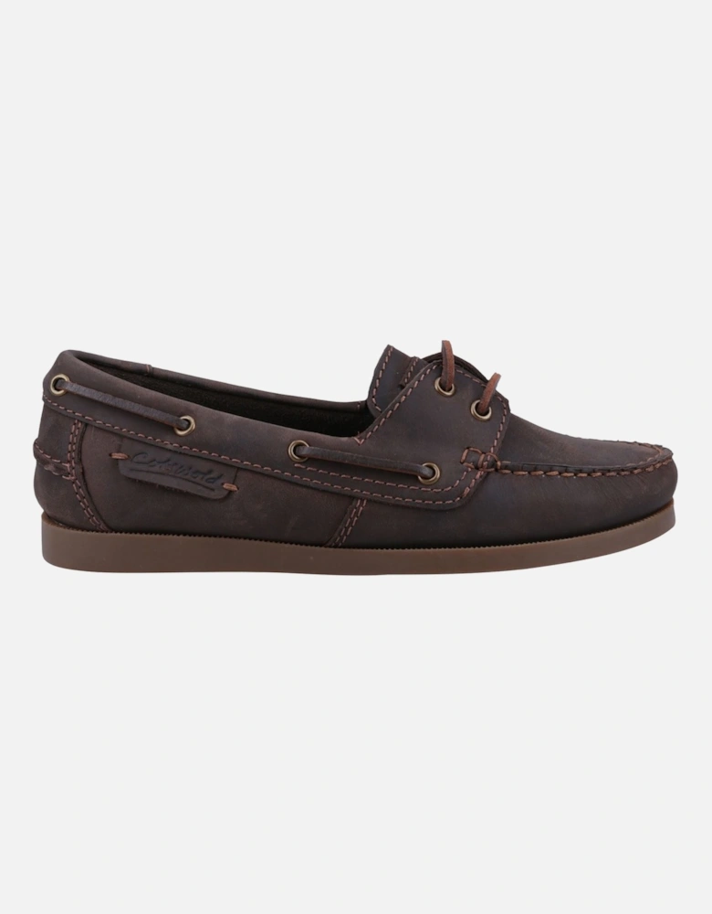 Bartrim Leather Men's Brown Boat Shoes