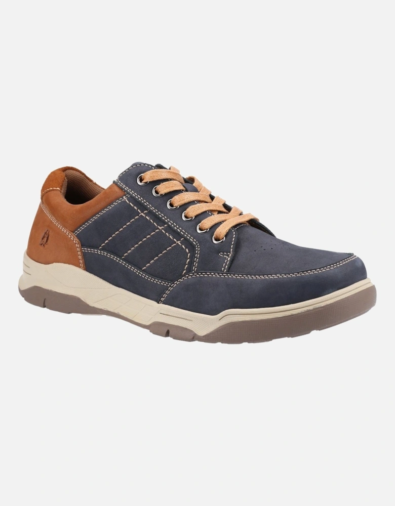 Finley Leather Men's Navy Lace-Up Shoes