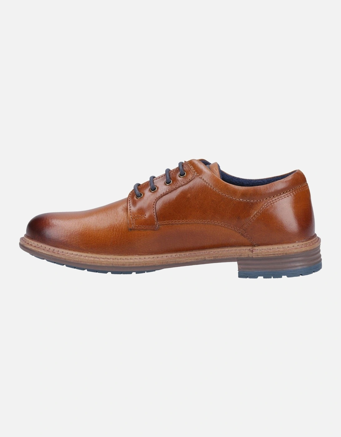 Julian Leather Men's Tan Lace-Up Shoes