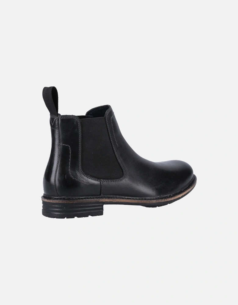 model Justin Chelsea Boot Male in Black