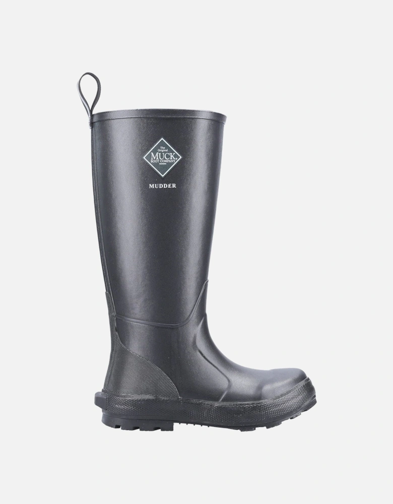 Muck Boots Mudder Tall Rubber Black Wellington Boots