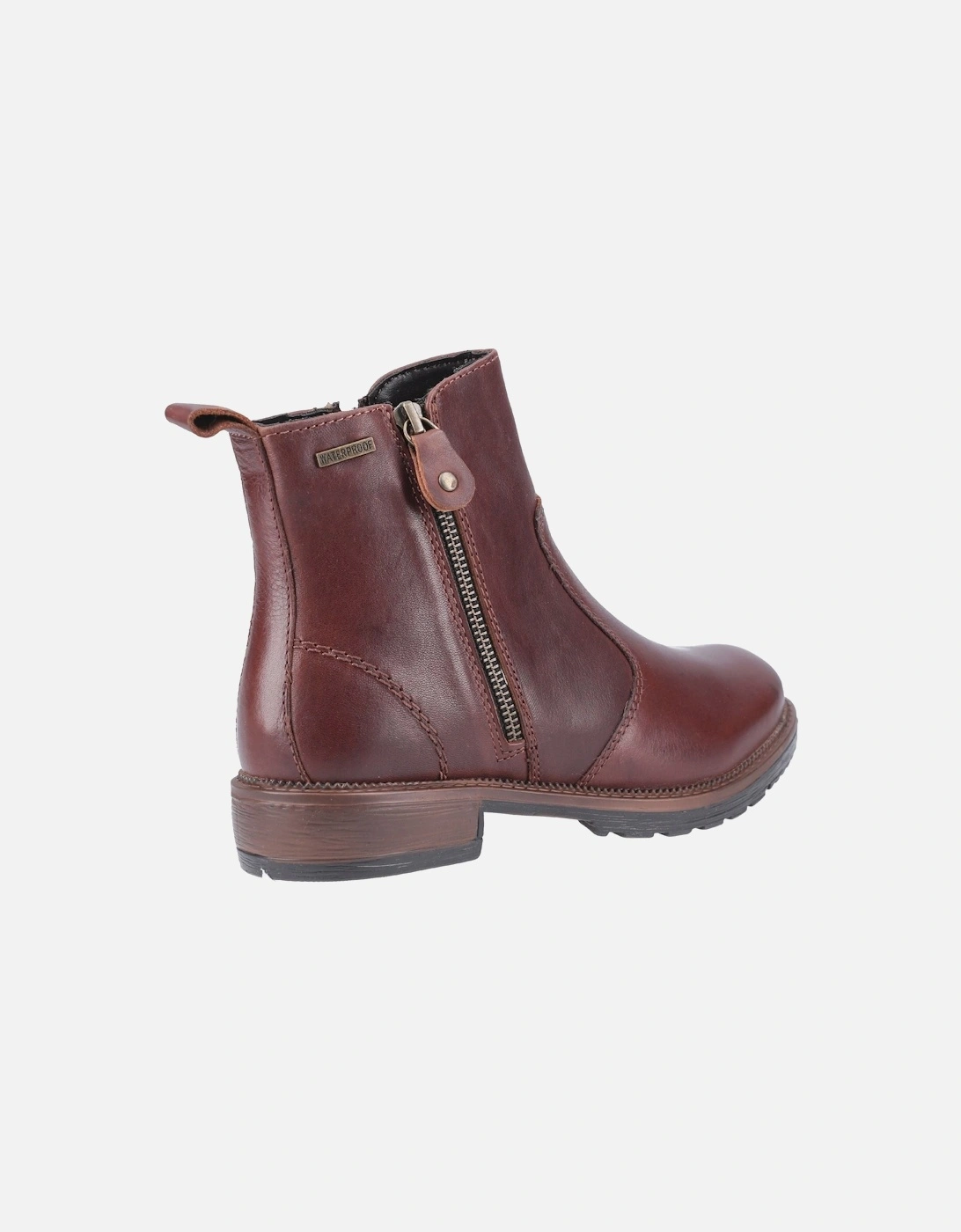 Ashwicke Grain Leather Women's Brown Boots