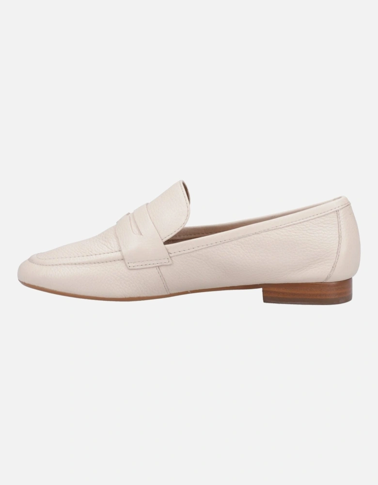 Dune Gianetta Leather Women's Ecru Loafers