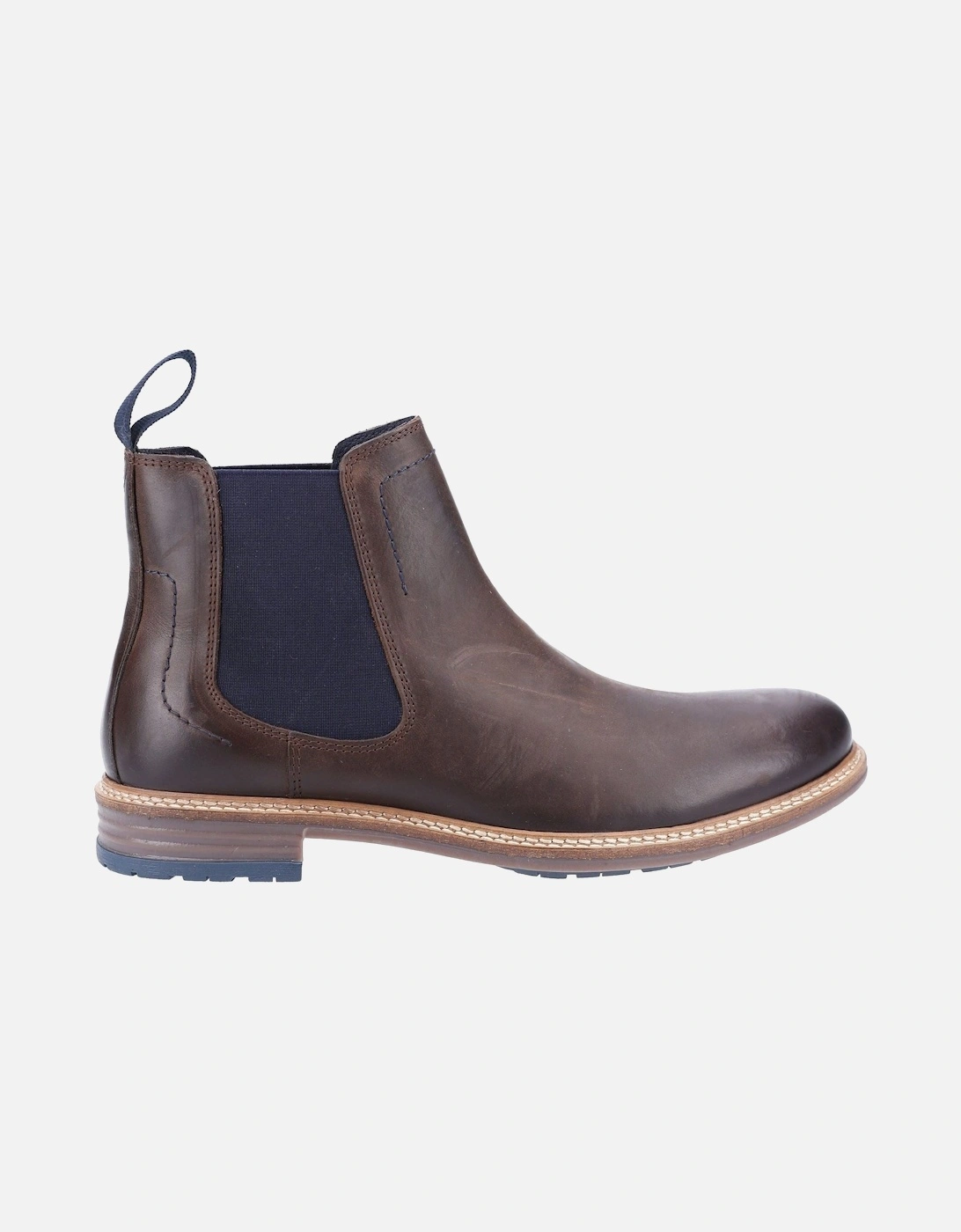 Justin Chelsea Leather Men's Brown Boots