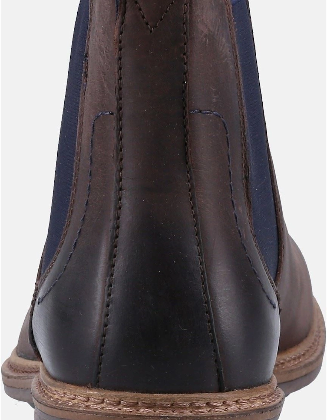 Justin Chelsea Leather Men's Brown Boots