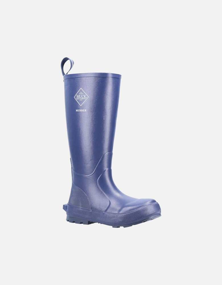 Muck Boots Mudder Tall Rubber Navy Wellington Boots