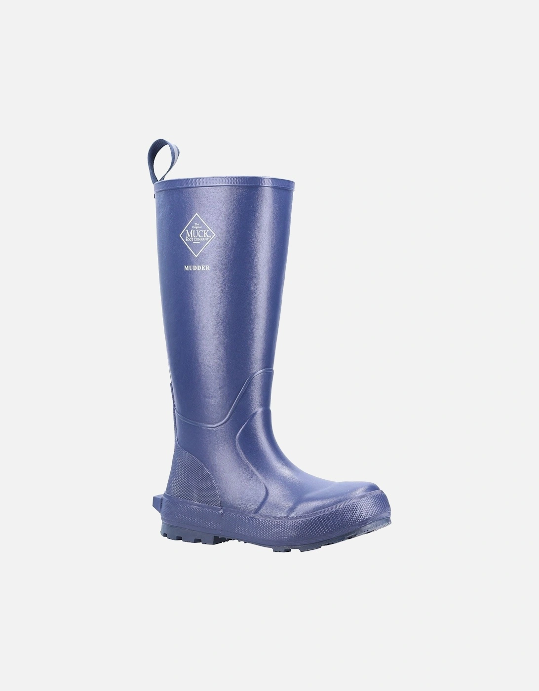 Muck Boots Mudder Tall Rubber Navy Wellington Boots, 10 of 9