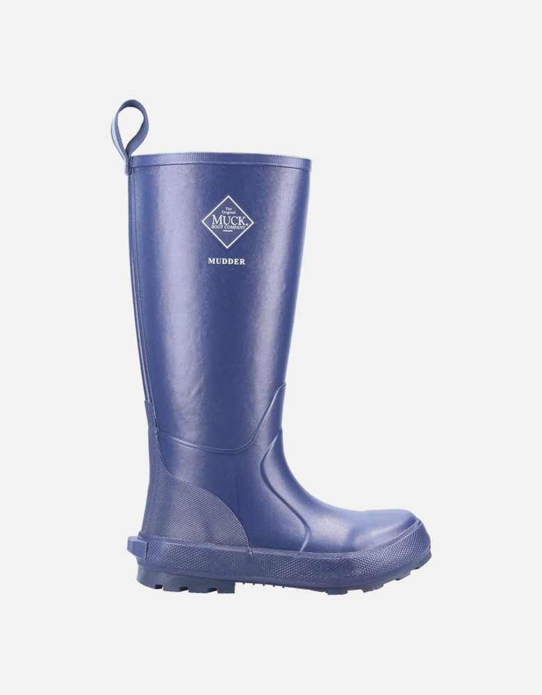 Muck Boots Mudder Tall Rubber Navy Wellington Boots