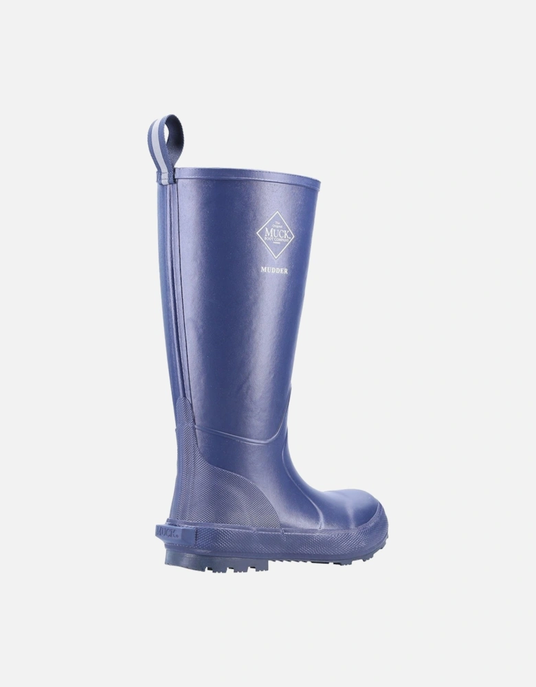 Muck Boots Mudder Tall Rubber Navy Wellington Boots